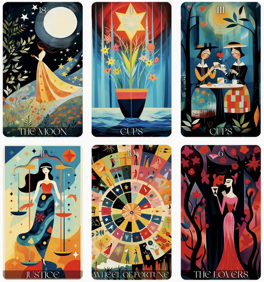 Wonderland 78 card tarot deck Spiritual - Gothic & Alternative Gift - Haunted