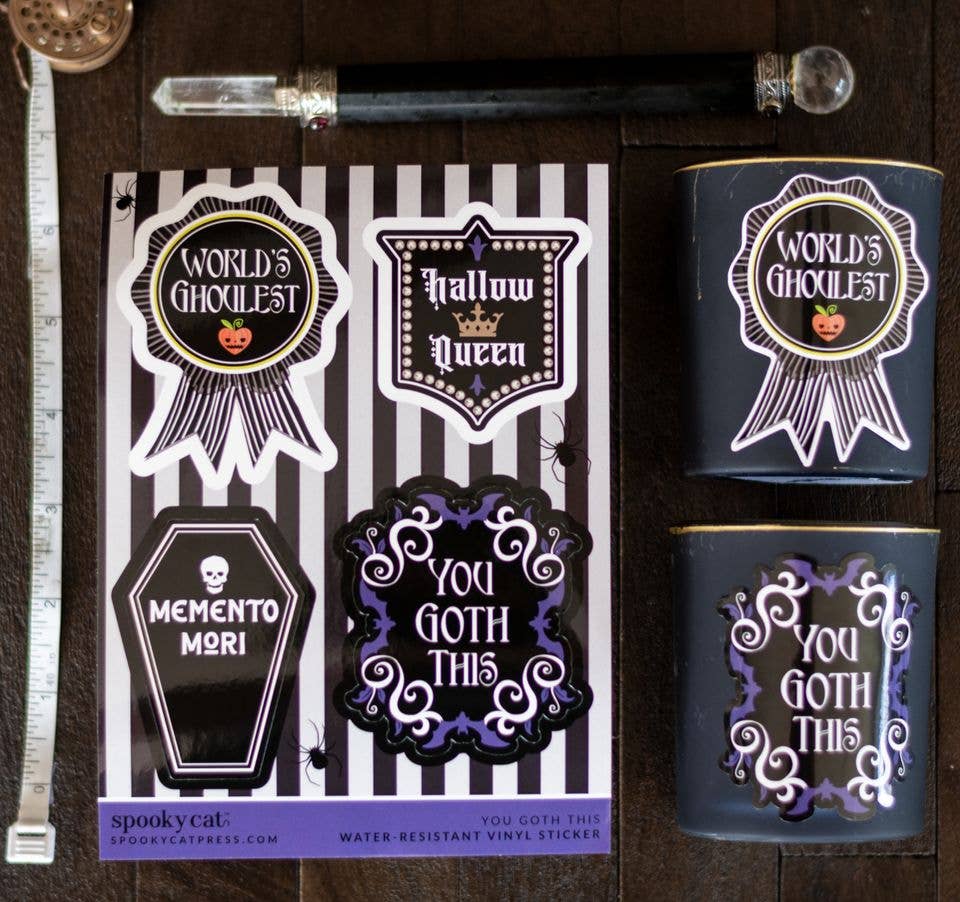 You Goth This Sticker Sheet - Gothic & Alternative Gift - Haunted