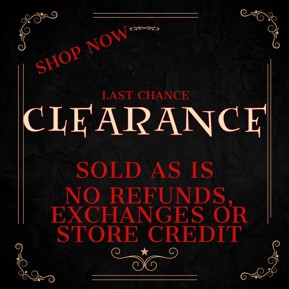 CLEARANCE - Haunted