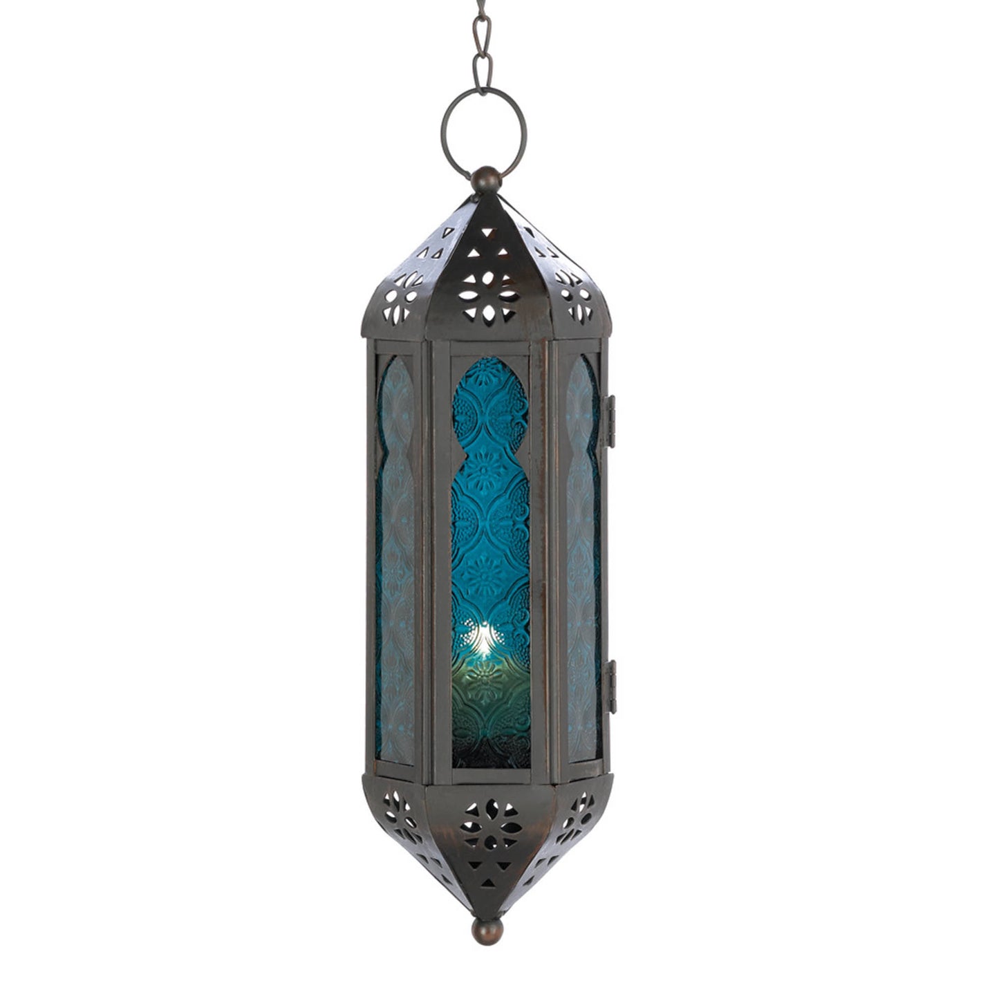 Emerald Green Hanging Lantern