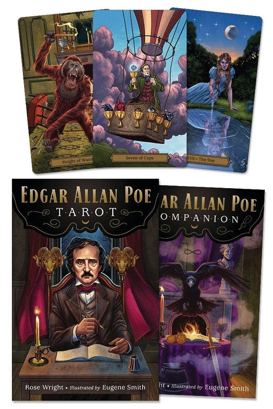 Edgar Allan Poe Tarot Kit: Tarot Card Deck and Guidebook