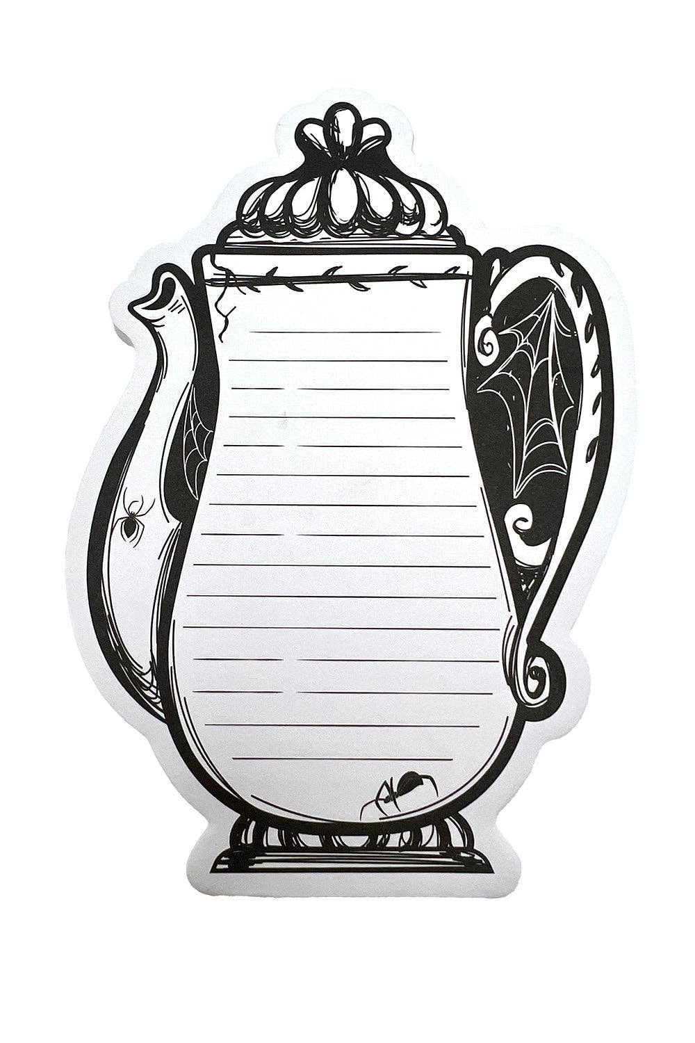 Mad Tea Party Teapot Sticky Notes