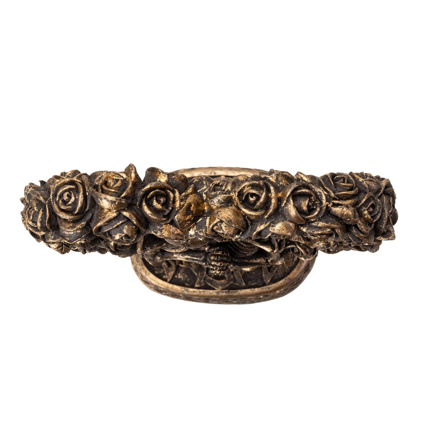 Love Never Dies Skeleton Couple Heart Roses Valentine Valloween