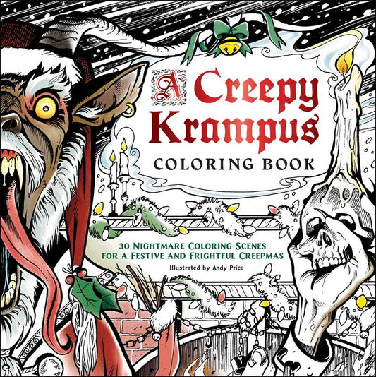 Creepy Krampus Coloring Book by: Paperback; 64 pages / English