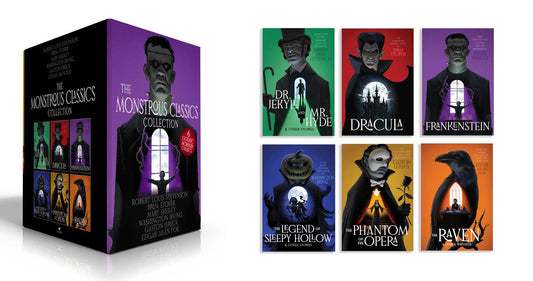 Monstrous Classics Collection (Boxed Set) by Robert  Louis Stevenson: Paperback; 2112 pages / English