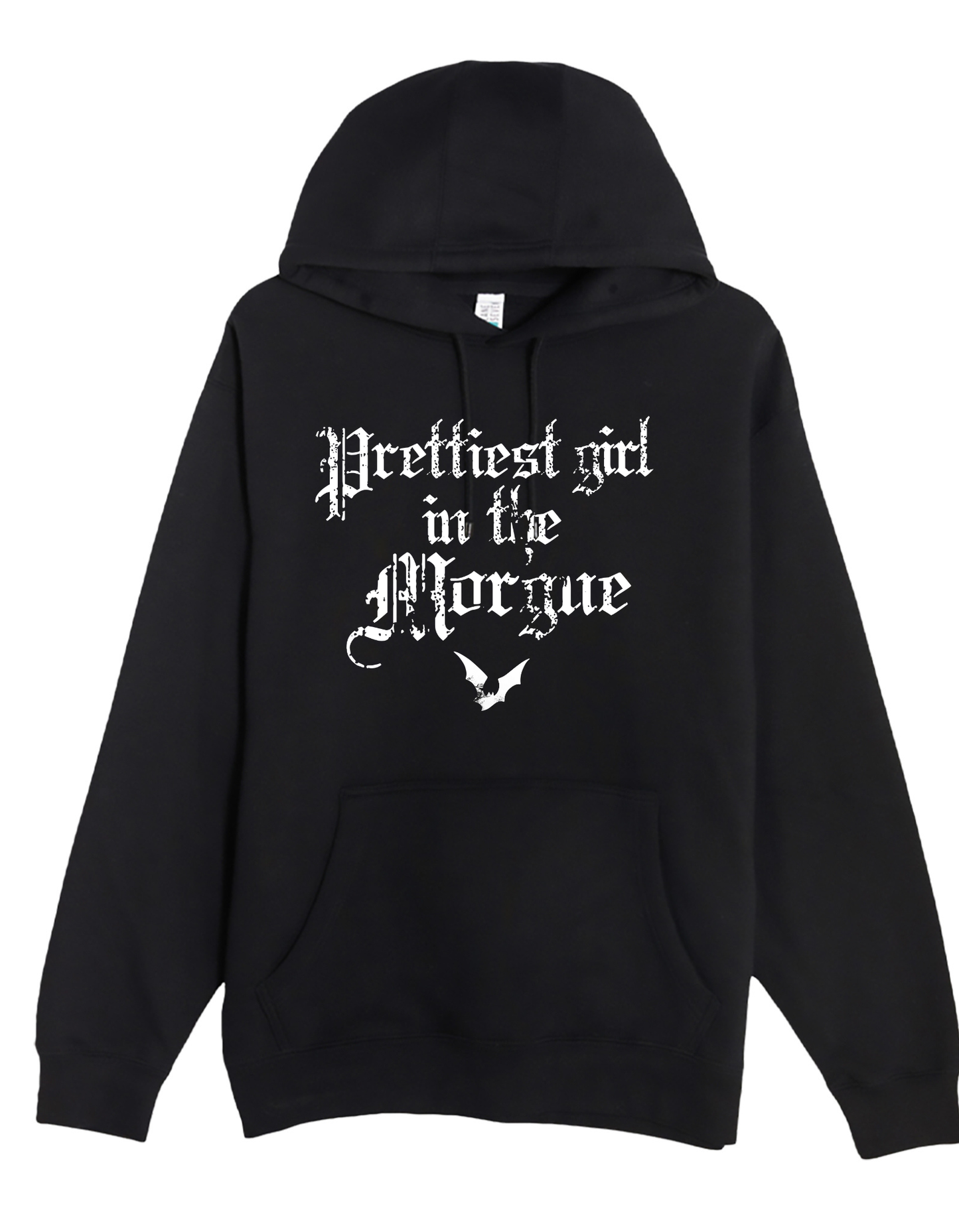 Prettiest Girl in the Morgue Custom Black Hoodie Sweatshirt Pullover Best Selling
