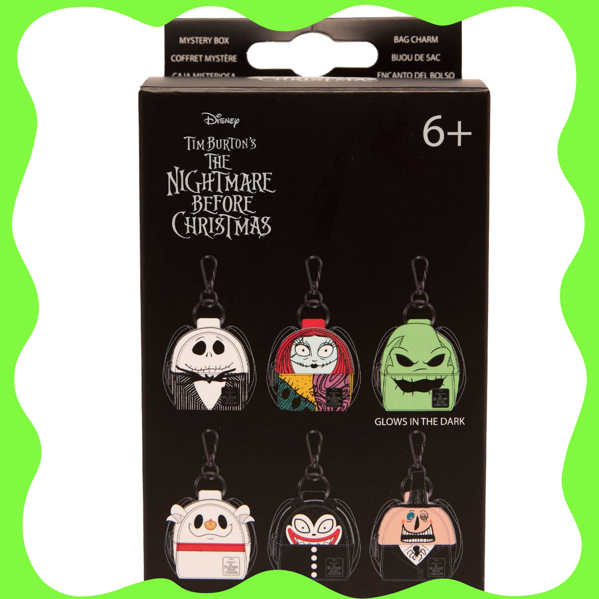 Nightmare Before Christmas Mystery Mini Backpack Bag Charm - Each