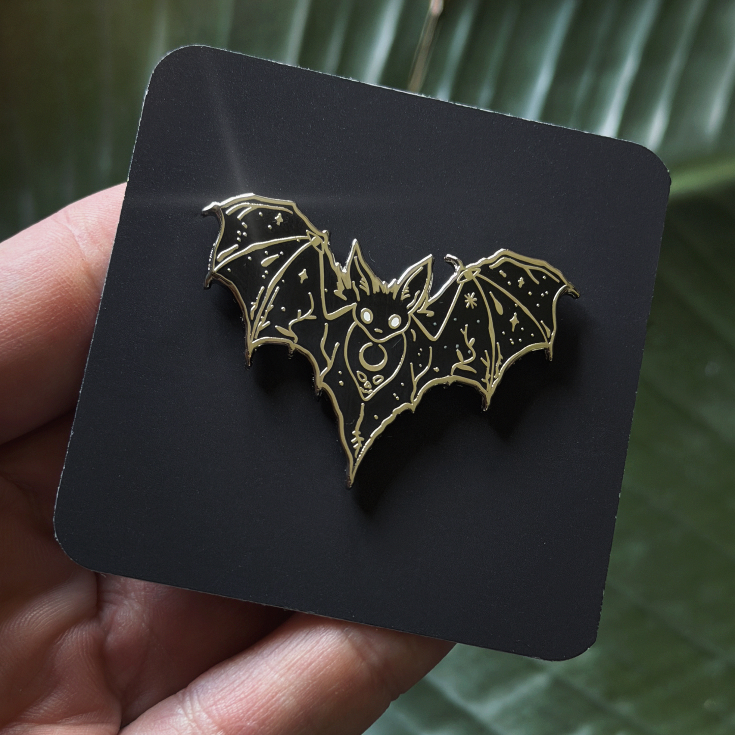 Mystic Bat Enamel Pin