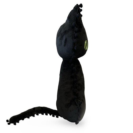 Black Cat Whimsigoth Halloween Stuffed Plush Animal