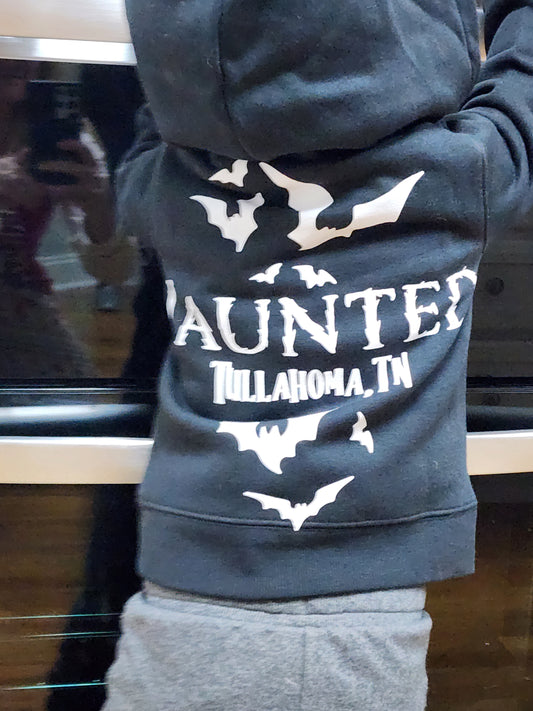 Haunted Bats Premium Youth Hoodie for Kids