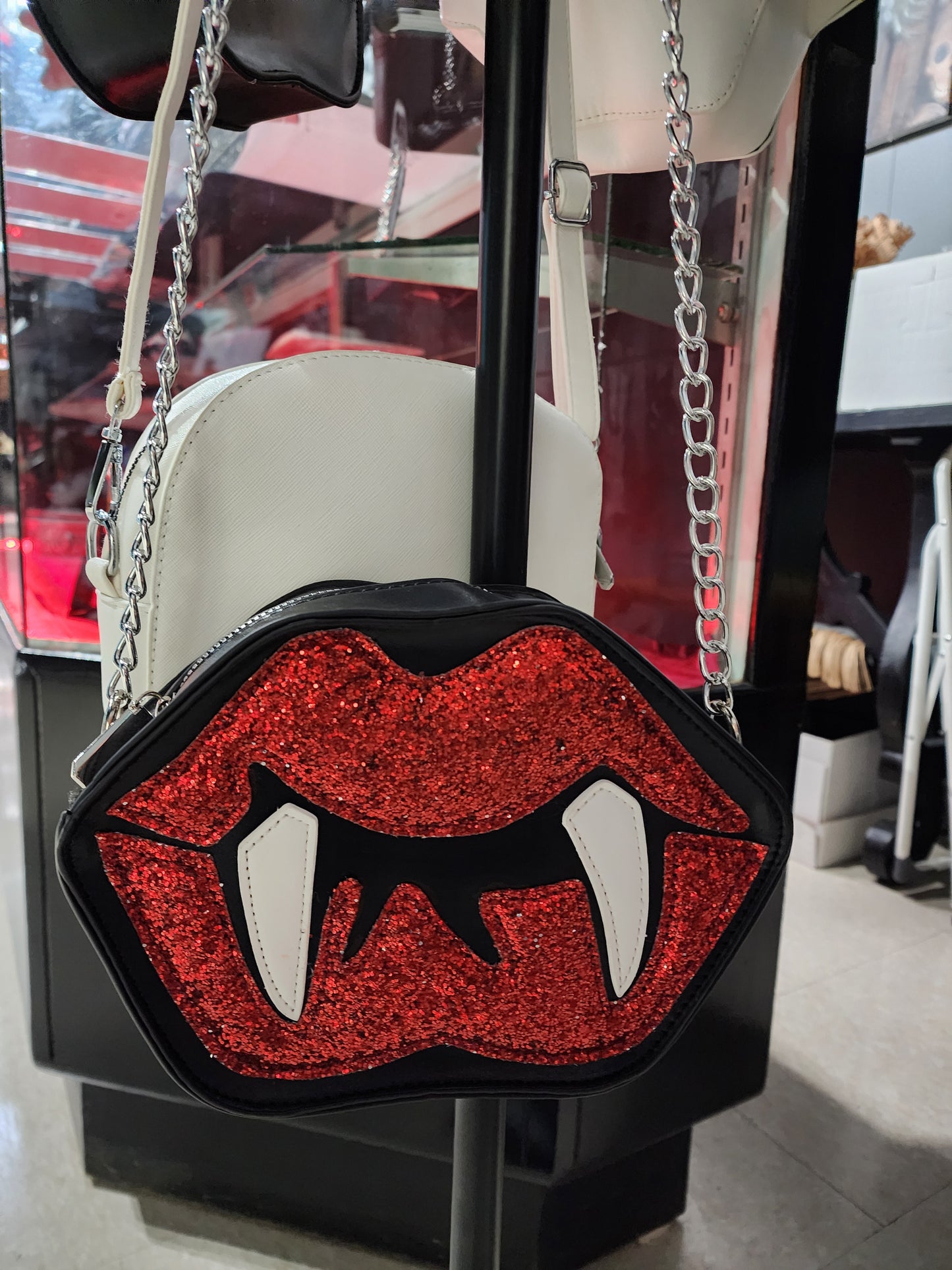 Vampire Lips Crossbody Purse