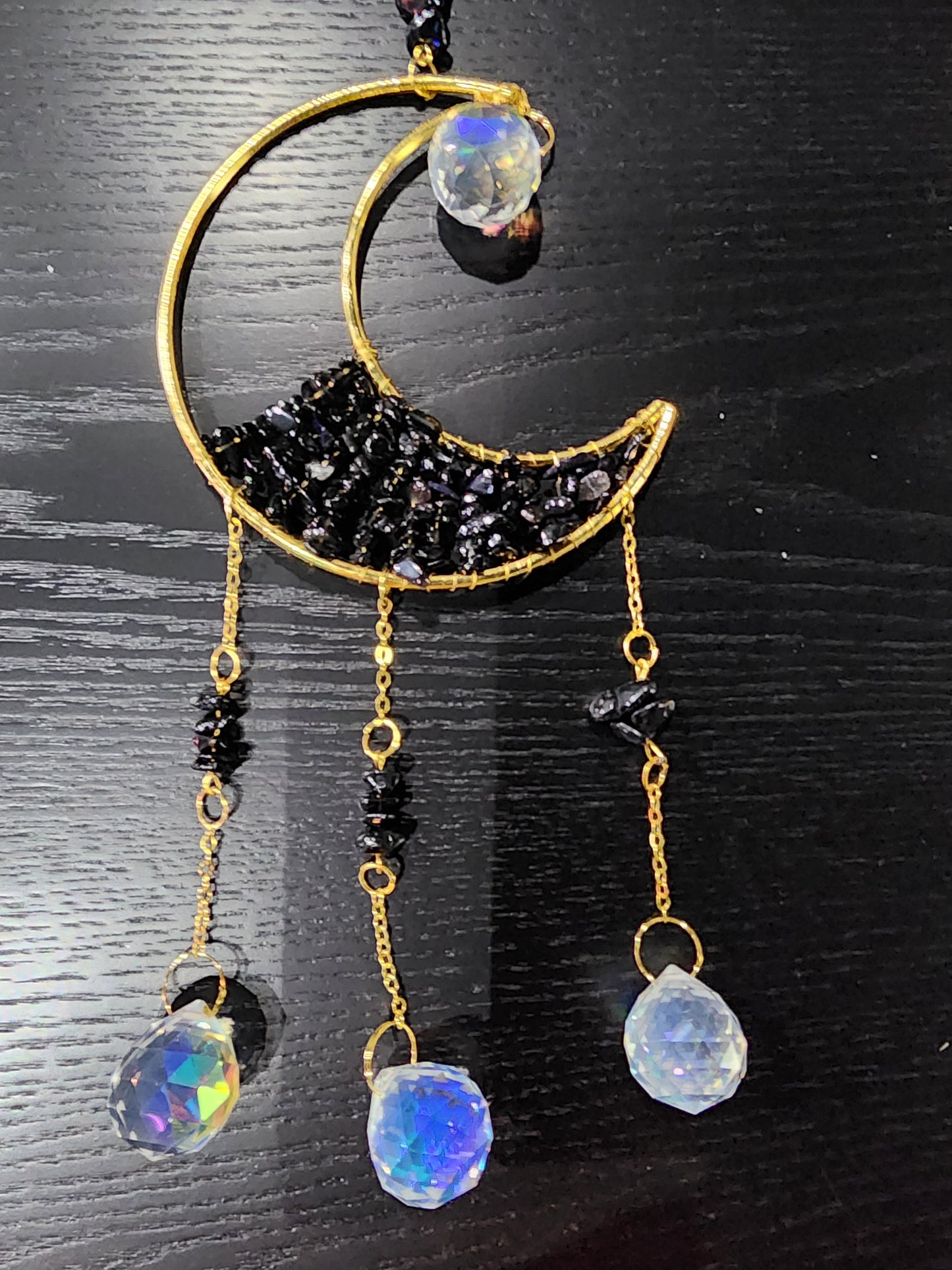 Moon Crystal Sun Catcher