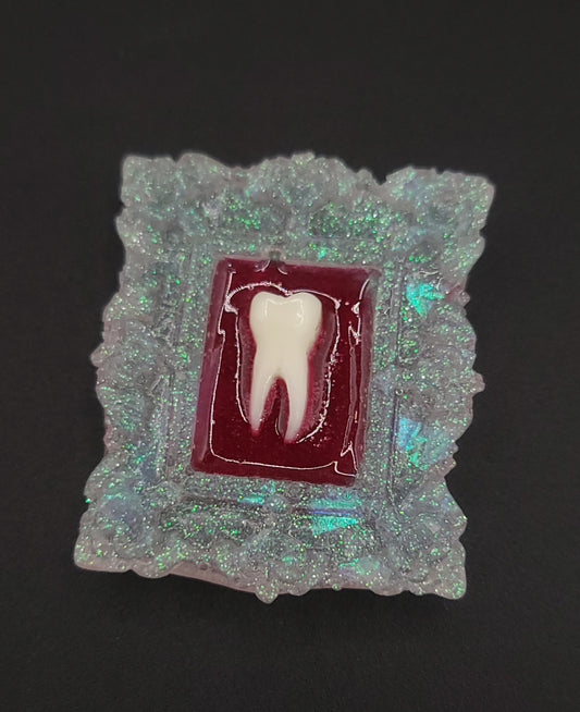 The Forsaken Tooth Magnet-Handmade
