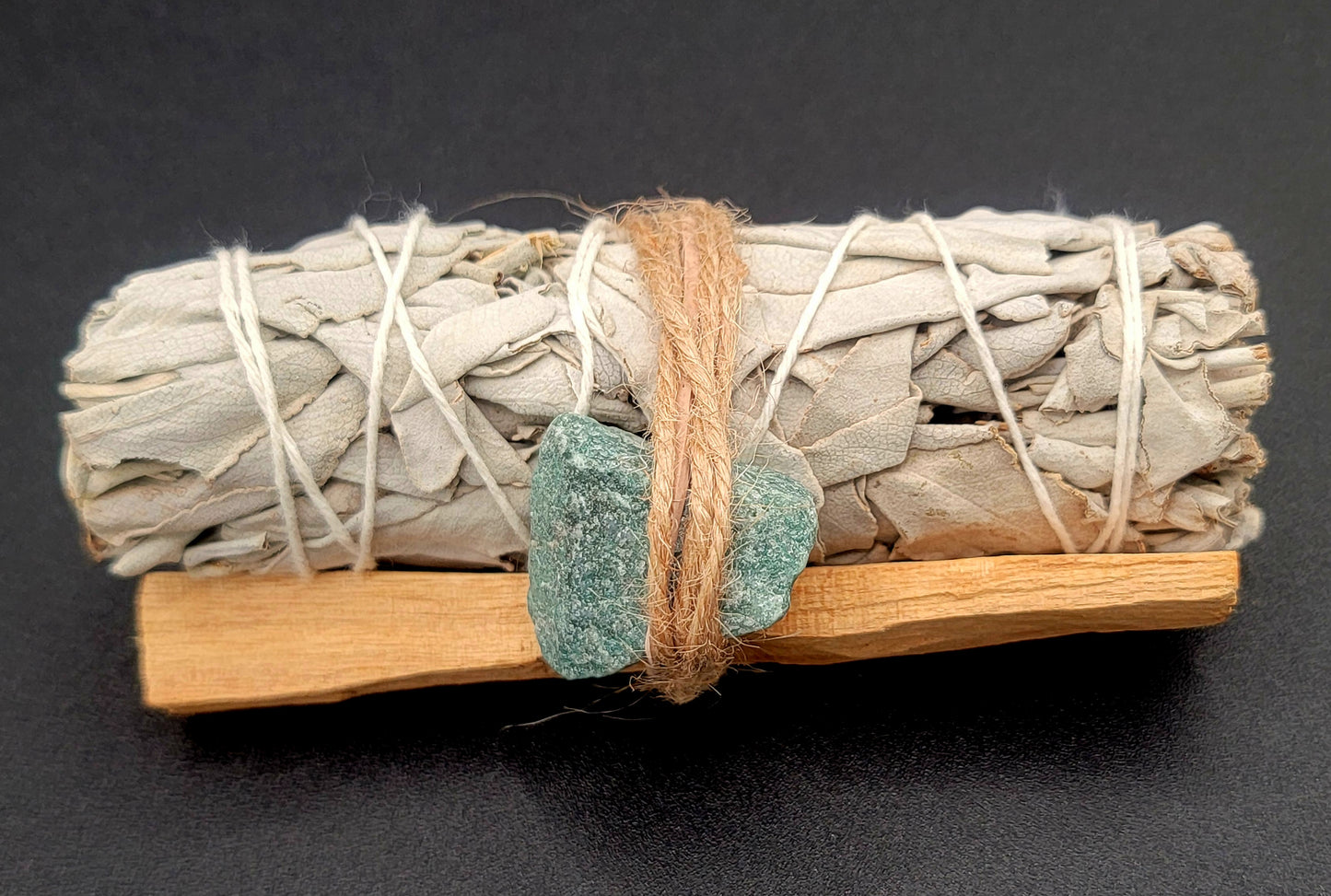 Sage Bundle - Green Aventurine Crystal