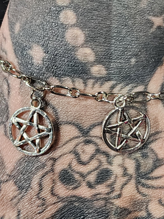 Magic Goth Pentagram Bracelet