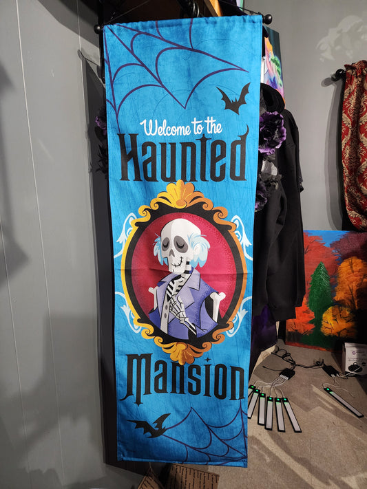 Haunted Mansion Hanging Banner