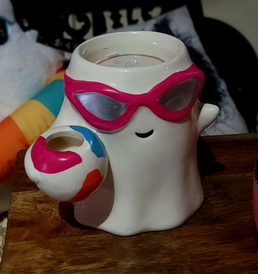 Beach Ghost Summerween Candle