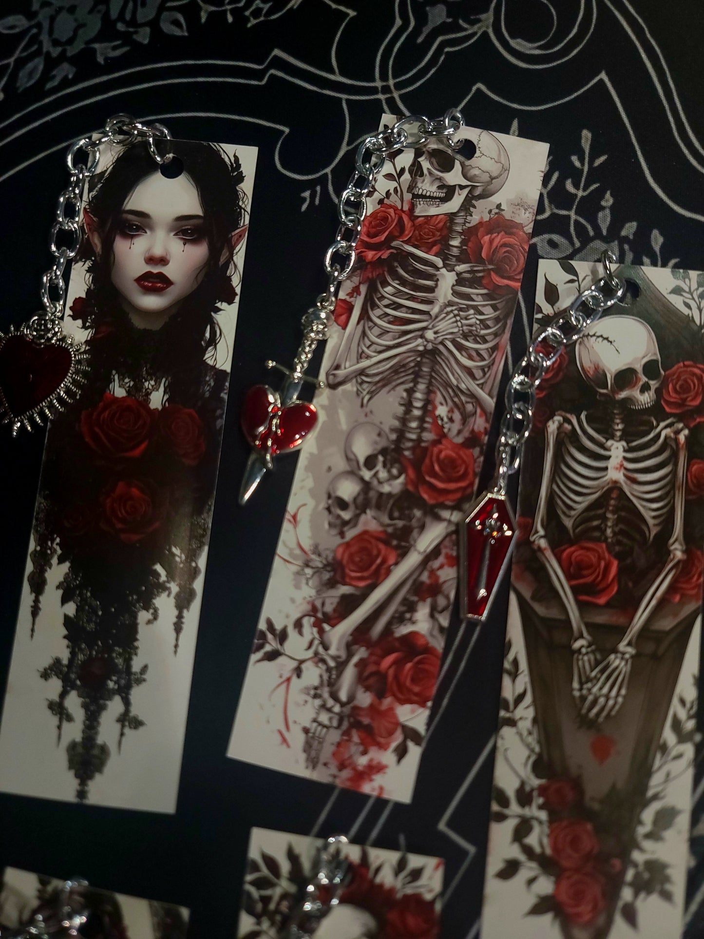 Dark Romance with Gothic Charm Bookmark