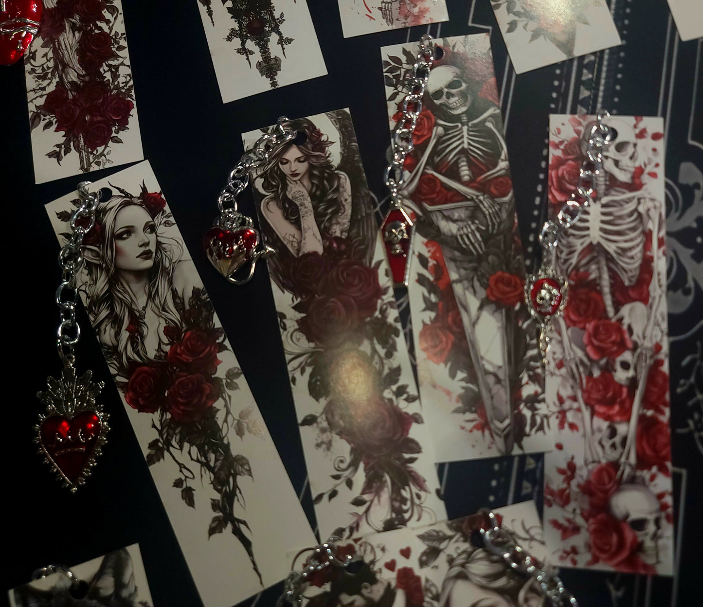 Dark Romance with Gothic Charm Bookmark