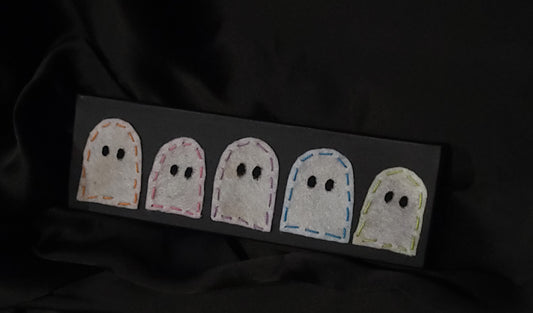 Canvas and Felt Ghost Paintings Mini
