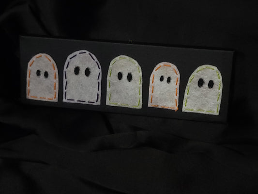 Canvas and Felt Ghost Paintings Mini