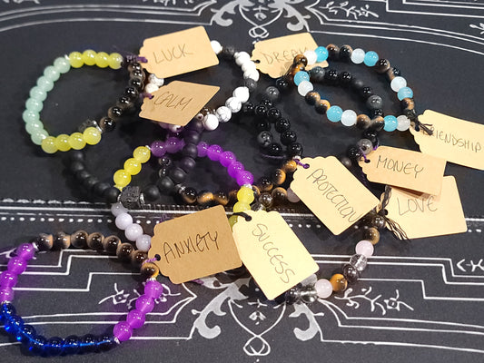 Crystal Intention Bracelets