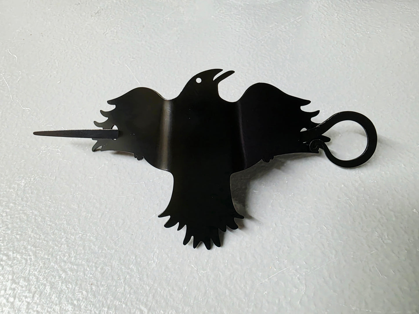Raven/Crow Metal Hair pin