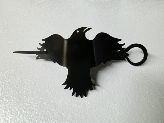 Raven/Crow Metal Hair pin
