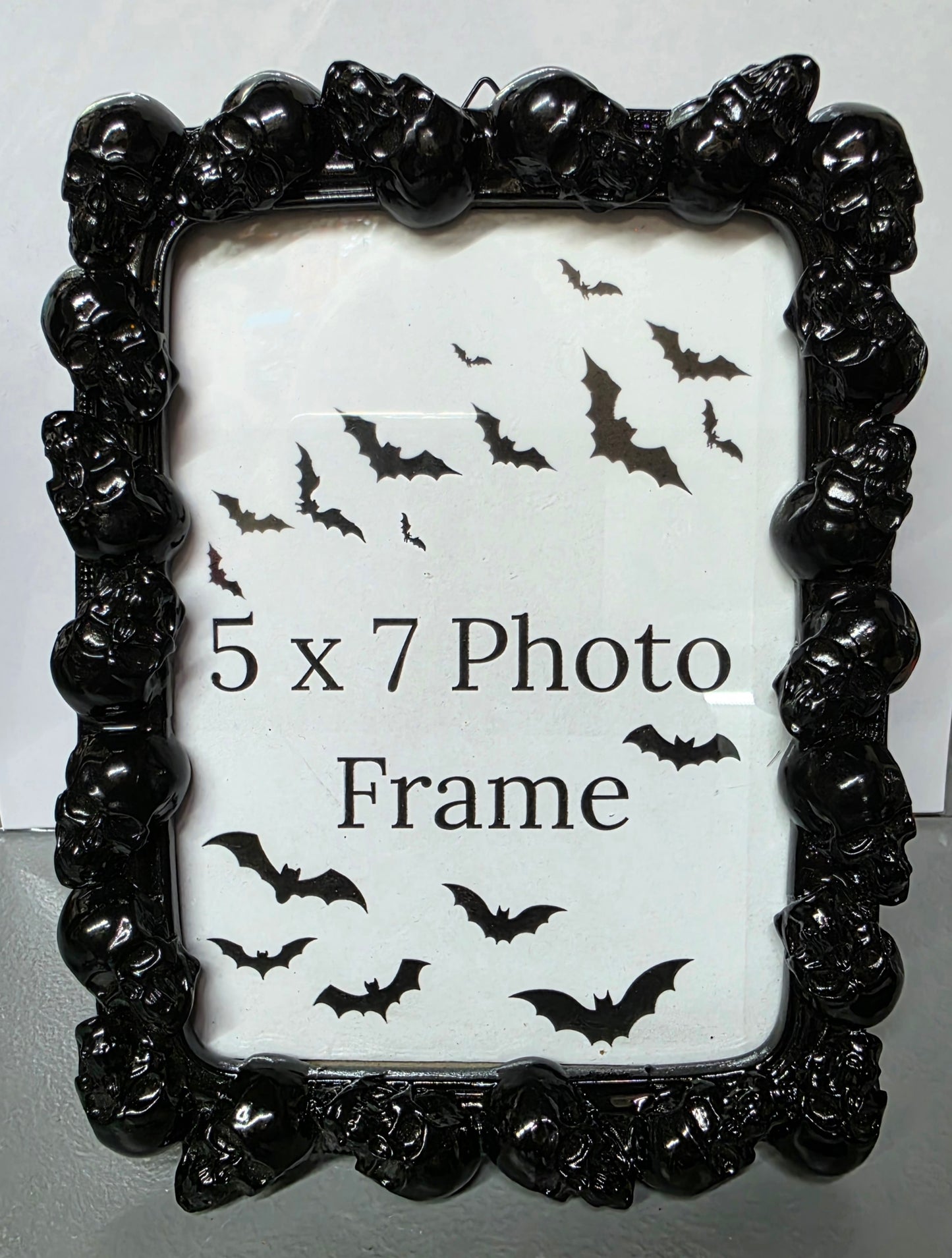 Black Skull Picture Frame