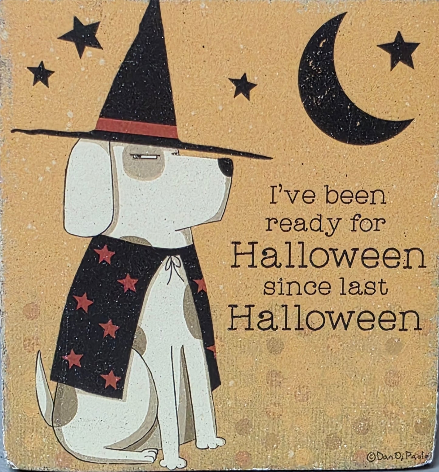Mini Wood Halloween Signs
