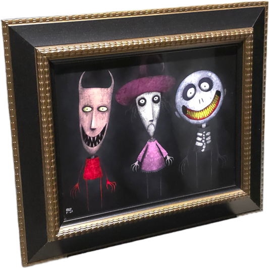 Lock, Shock and Barrel 11" x 14" Framed Print