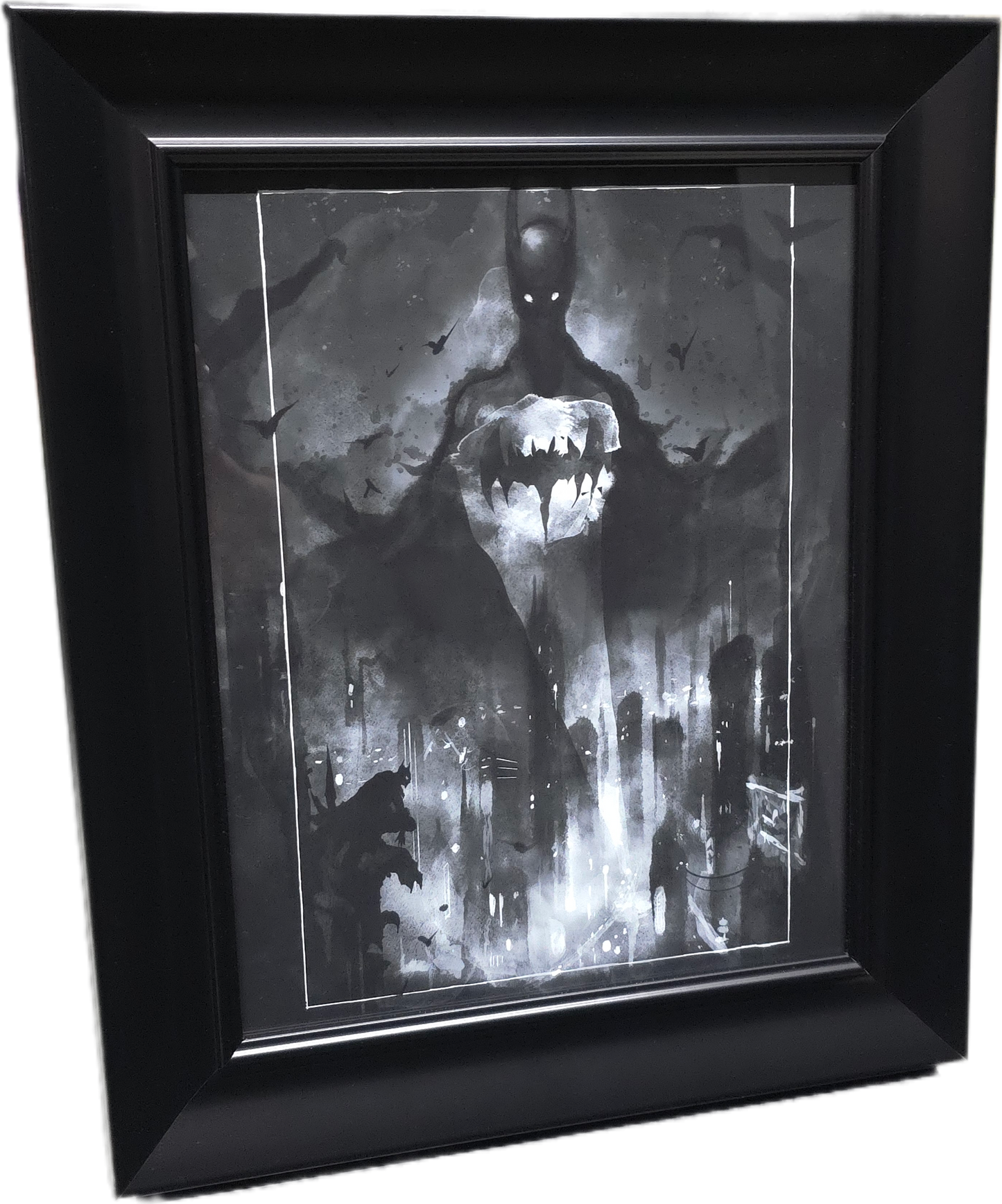 Gotham's Knight: 11x14 Framed Print