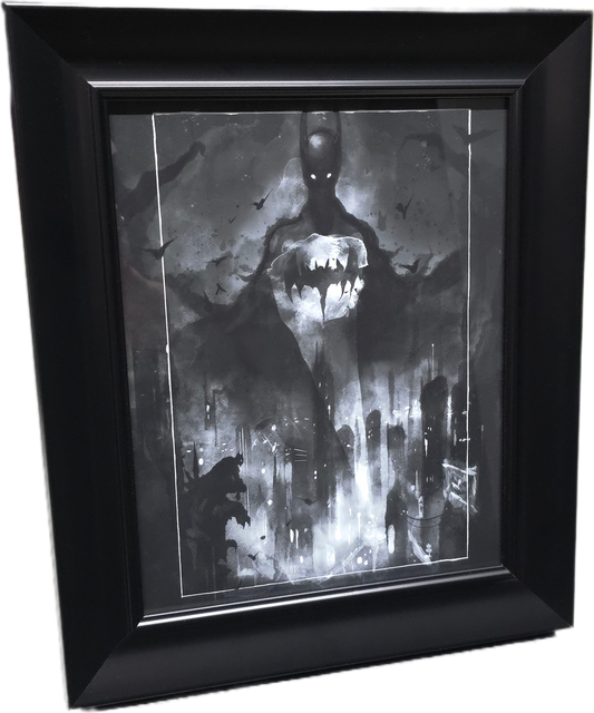 Gotham's Knight: 11x14 Framed Batman Print