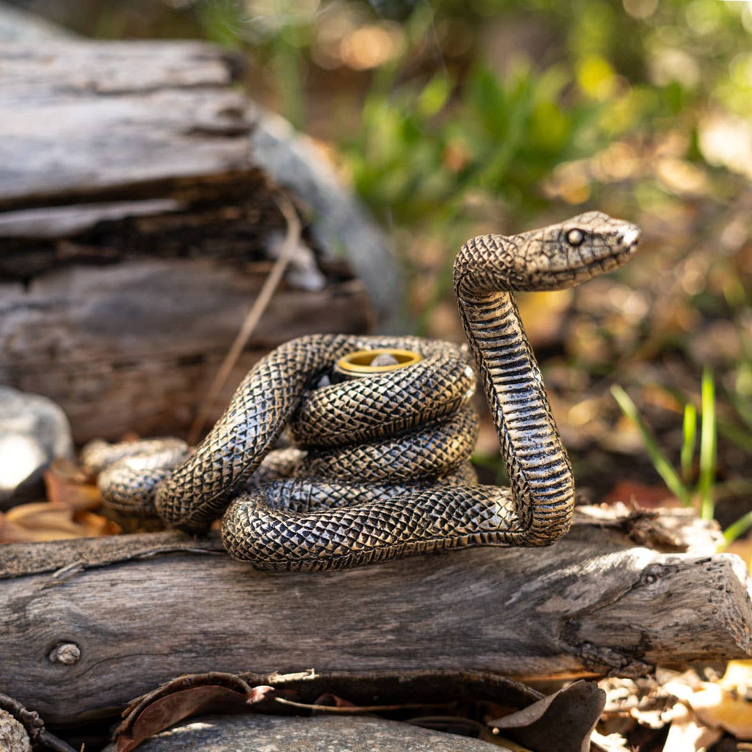 Detailed Snake Candle Holder