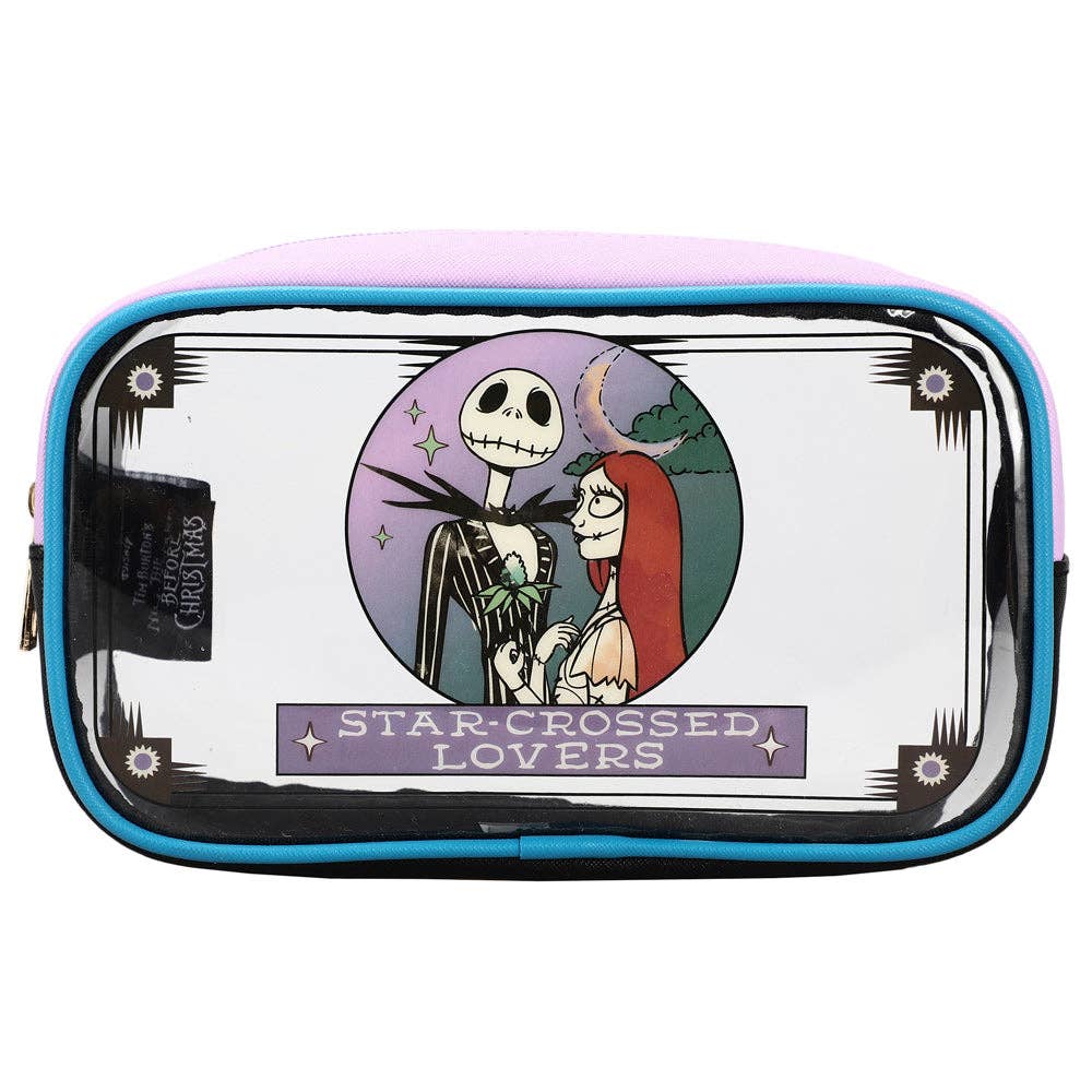 Disney Nightmare Before Christmas 3-Piece Makeup & Toiletry Bag Set