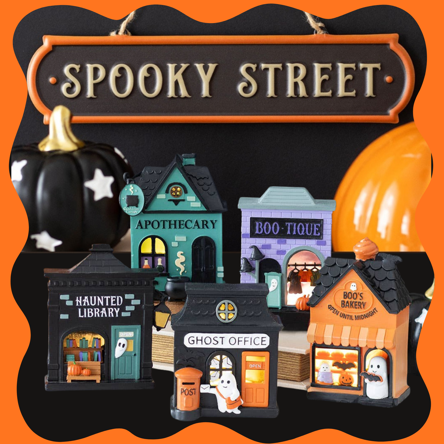 Ghost Office Halloween LED Light Up Decoration