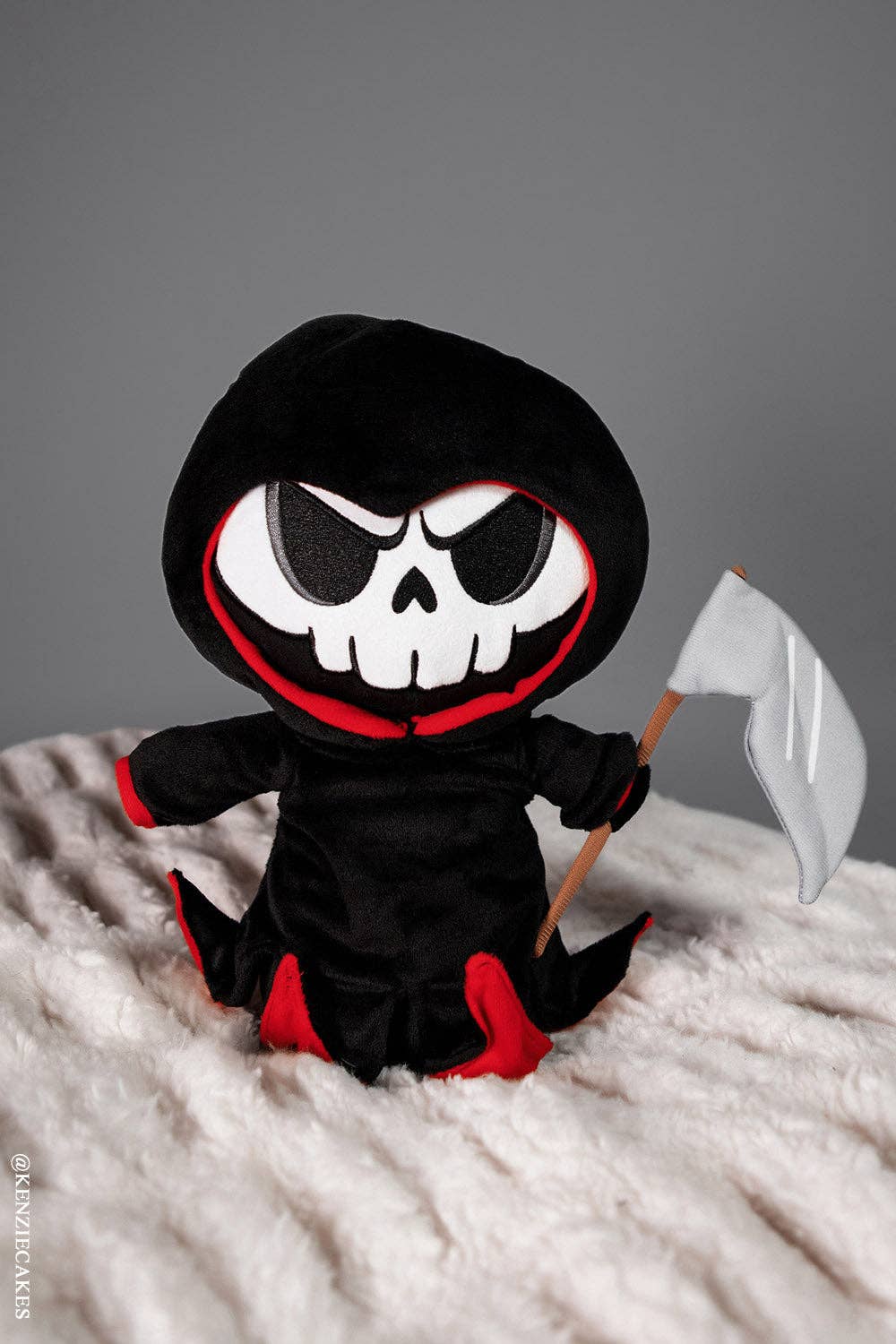 Grim Reaper Creeper Plush Toy Holiday Creepmas Gothmas Christmas Spooky Gift