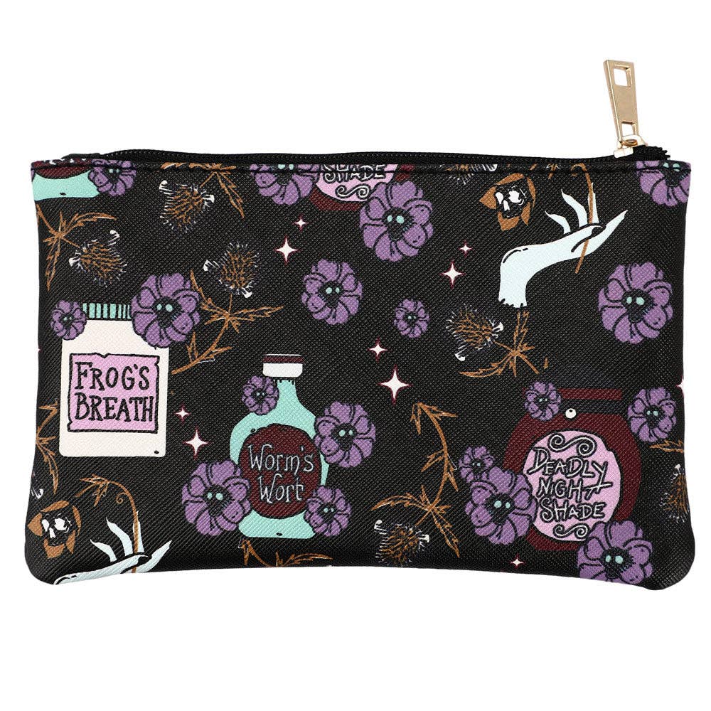 Disney Nightmare Before Christmas 3-Piece Makeup & Toiletry Bag Set