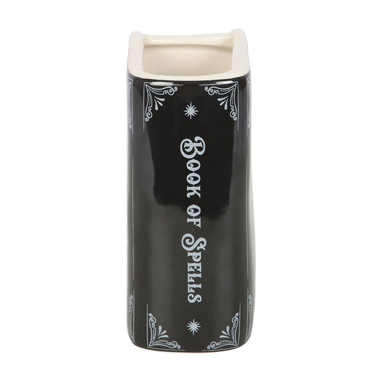 Book of Spells Book Shaped Ceramic Vase Plant Pot