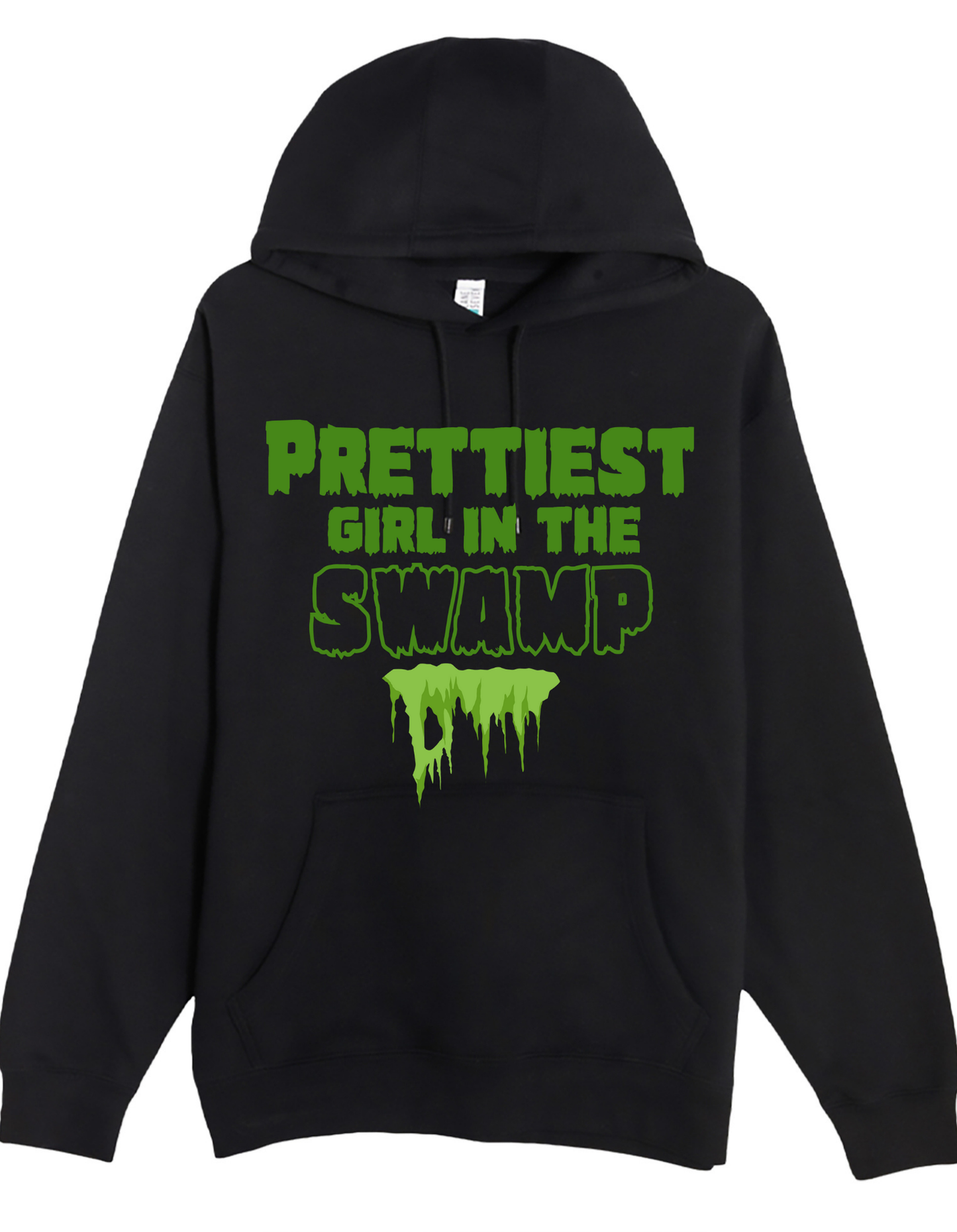 New Prettiest Girl in the Swamp Halloween Custom Black Hoodie Sweatshirt Pullover