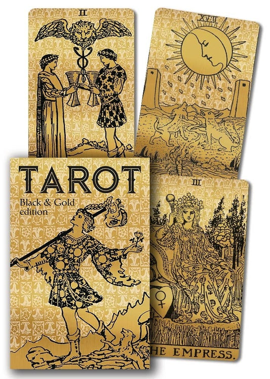 Tarot Black & Gold Foil Edition Tarot Card Deck