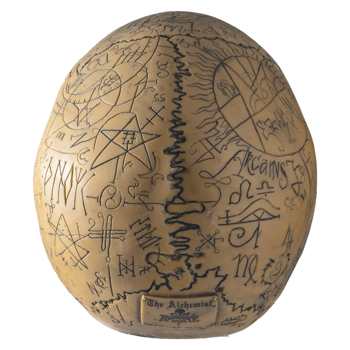 Omega Skull Statue Rune Viking Nordic