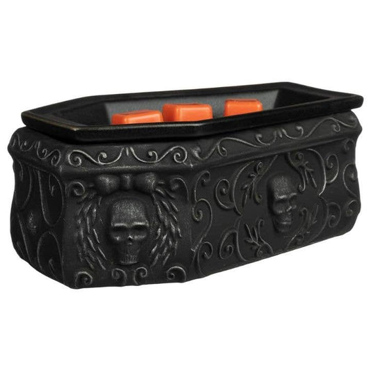 Coffin Shaped Skeleton Muerto Halloween Fragrance & Wax Electric Warmer