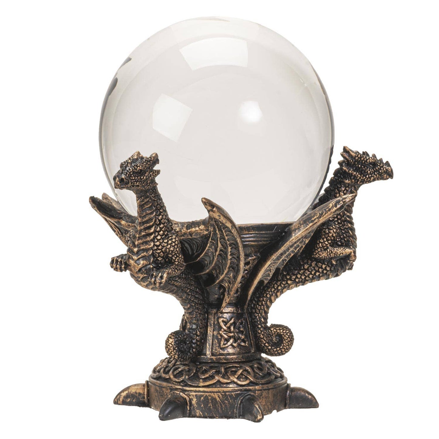 Dragon Gazing Crystal Ball