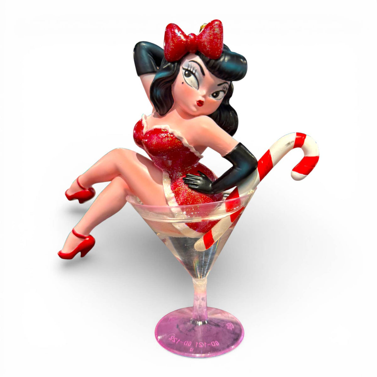 Miss Maude Martini Girl Ornament — Miss Fluff x December Diamonds