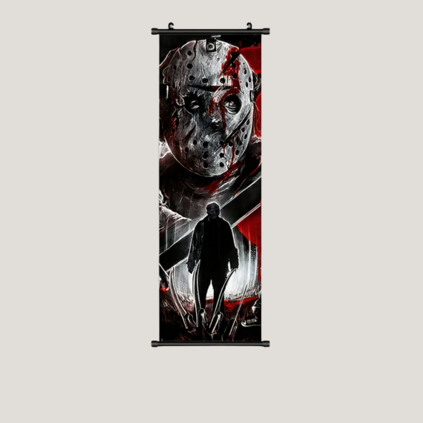 Friday the 13th Jason Horror Movie Canvas Wall Art Banner