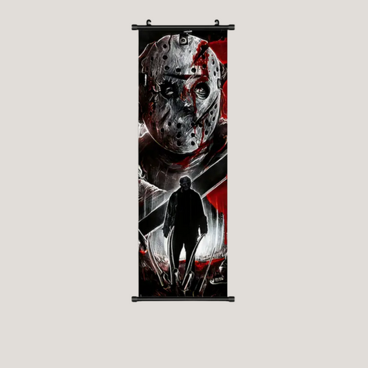 Friday the 13th Jason Horror Movie Canvas Wall Art Banner