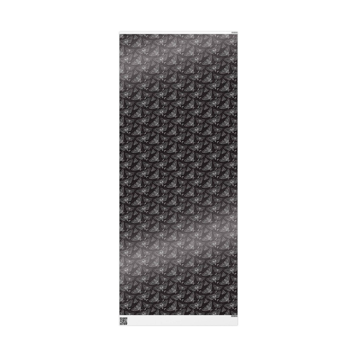 Luna Moth Celestial Moon Spooky Gift Wrapping Paper Roll