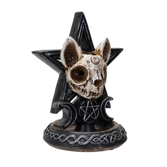 Ouija Cat Backflow Incense Burner