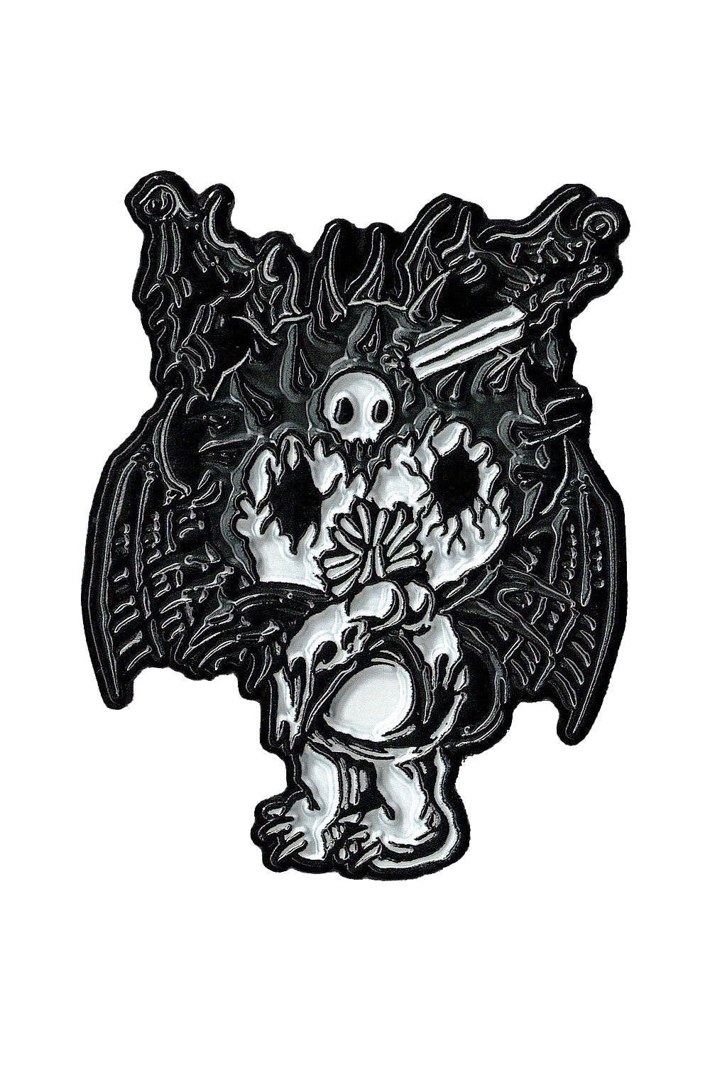 Killromi Kawaii Goth Enamel Pin